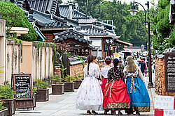Auch hierhin führt die Reise: Jeonju gilt als eine der „koreanischsten“ Städte des Landes