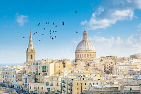 Ob Foto oder Video: Die maltesische Hauptstadt Valletta macht immer eine gute Figur